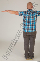 Whole Body Man T poses White Casual Average Standing Street photo references